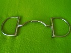 5  Myler Dee Without Hooks Wide Low Ported D-ring Bit mb 33wl dressage Legal