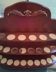 Walt Disney 1995 Vintage Lenox Wooden Spice Jar Rack