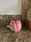 Antique Teleflora Peach Shaped Tea Pot