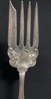 Moselle Silverplate 9    Berry Serving Spoon And Fork With Grapes Vintage