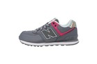 New Balance Girls Little Kids Running Shoes Sneakers Kl574j3p - Grey pink