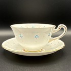 Royal Chelsea Bone China Floral Cup   Saucer Set Gold Trim England