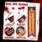 3 Pcs Carnival Party Decorations Carnival Banner For Halloween Evil Circus Porch