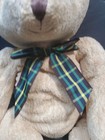 Gold Teddy Bear Plush Floppy Stuffed Terry Cloth Animal 90 s Vintage Walmart 22 