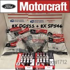 8 Pack Oem Genuine Dg511 Ignition Coil   Spark Plug Sp546 For F150 Ford Lincoln 