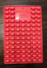 Vintage Jell-o Jigglers  Red Jell O Beans 82 Slot Jelly Bean Mold 
