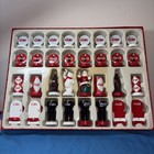 Coca Cola Chess Game Set Coca Cola Santa Vs Coke Polar Bear