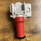 Beyblade Metal Fight White 3 Segment Launcher Grip Read Desc