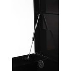 Tool Storage 32 In  W Black Steel Job Site Toolbox