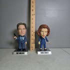 The X-files Fox Mulder   Dana Scully Bobblehead Figure Funko 2014 Vguc 
