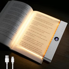 Led Book Reading Light   Night Light 2-in-1   Usb Rechargeable   3 Color Modes
