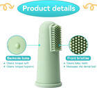 Baby Toothbrush Finger Toothbrush Oral Cleaner Kit With Baby Tongue Cleaner Todd