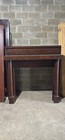   Antique 1 4 Sawn Oak Fireplace Mantel   60 5 X 61 25 41 5 Opening   Salvage