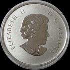 2012 Silver Canada  10 9999 Fine Maple Leaf Forever 1 2 Oz Coin In Capsule