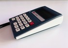 Vintage Sharp Elsi 8002 El-8002 Blue Handheld Calculator - Excellent Condition