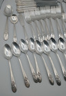 Wm Rogers International Silver Extra Plate 49 Piece Flatware Set Triumph