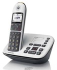 Motorola Handset Cordless Rechargeable Phone Cd5011 50 Number Call Block