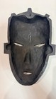 Vintage Style Tribal Face Mask Wood Look Wall Decor Brown