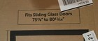 Petsafe Sliding Glass Pet Door For Dogs  Adjustable Height 75 7 8  To 80   