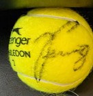 Serena And Venus Williams  Autographed   Wimbledon Tennis  Ball ball Holder