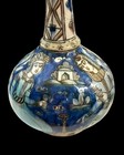 Persian Qajar Period Antique Pottery Gulabdan Vase