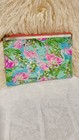 Lilly Pulitzer Pink Flamingo Vinyl Pouch Agenda Pen Stickers Pencil Case New