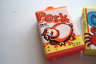 Vtg Gumball Charm Cracker Jack 60 s Hk Rare  Miniature Food Boxes Vending Prize