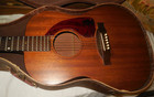 Vintage Gibson 1930s 40s 50s Acoustic Guitar   Original Case  160 Stamped Inside