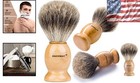 Luxury 100  Pure Badger Shaving Brush With Ergonomic Handle For Gentlemen