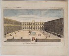 Persian Caravanserai Persia C1750 Hand-colored Van Der Schley Travel Engraving