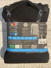 Fruit Of The Loom Mens Black Waffle Crew Thermal Top 2-pack Size Xl  46-48  New