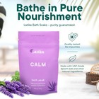 Latika Epsom Bath Soak Set Of 3 - Lavender Bath Salt For Skin Nourishment Calm