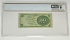 50   Fourth Issue Fractional Currency Note Fr  1376 Red Seal      pcgs About Unc 53      