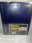 Vintage 3 Ring Brown Photo Album New Magnetic Self-adhesive 100 Pages 50 Sheets
