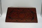 Antique Burmese Lacquer Box From Myanmar