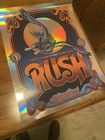 Rush Seattle 2026 Justin Hampton Created Foil Poster 66 100 Fifty Something Tour