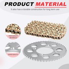 Drive Chain   Sprocket   Bolts Kit For Honda Xr100r 1985-2003  Crf100f 2004-2013