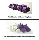 Reefing Art Ceramic Pure White Coral Frag Plugs Reef Propagation