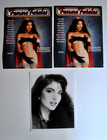 Lot Of 3 Sexy Signed Photos Brinke Stevens Scream Queen