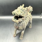 Vtg Chinese Bronze Dragon Qilin Incense Burner Censer Patina Feng Shui Mythical