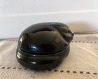 Vintage Nancy Lopez Sleeping Black Cat Porcelain Trinket Box 1977 Made In Japan