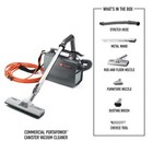 Commercial Bagged Corded Washable Filter Vacuum Cleaner Carpet Canister Vacuum