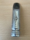 Vintage Selmer Diamond Wreath Fluted Metal Tenor Sax Mouthpiece - D Tip Opening