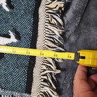 Scooby-doo Woven Fringed Throw Blanket  Multicolor 55 X 44 In