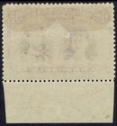 Rhodesia 1910 Kgv Double Head 6d Perf 14 Part Imprint