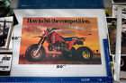 1986 Honda Atc 250r Flyer Poster Banner Oem Brochure Decal Picture Graphic