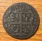 1773 Virginia Halfpenny No Period   F   Vf   Scarce Date