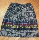 Native American Ribbon Skirt Handmade With Lace Overlay Size L  fits 38    Waist  