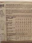Uc Vintage Dress Sewing Pattern 9852 Sz 8-14 Skirt Sewing Pattern Tunic Pattern