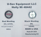 New Hobart Mixer Oil Level Gauge 60 80 140 Qt Sight Glass Gage 00- 022793